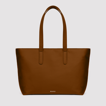 Rahui Tan Apple Leather Sequoia Zip Tote